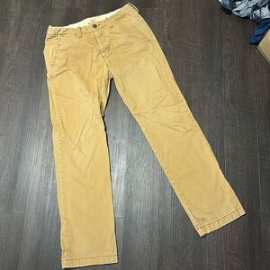 Hollister men’s button down khakis, size 30 x 32